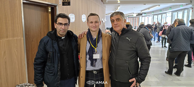 AMAA Reaches out to Ukrainian Armenian Refugees