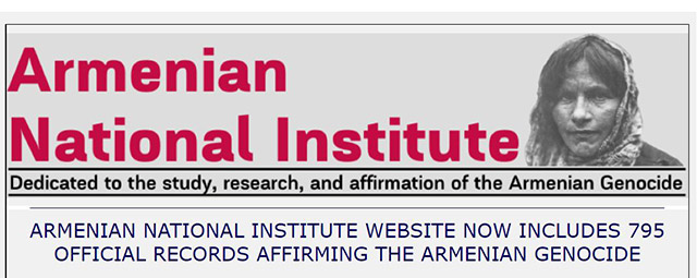 Armenian National Institute Website Now Includes 795 Official Records Affirming the Armenian Genocide