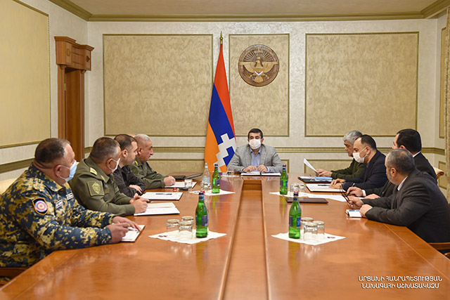 President Harutyunyan convened a Security Council meeting