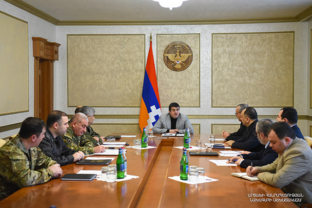 Arayik Harutyunyan convoked a Security Council meeting
