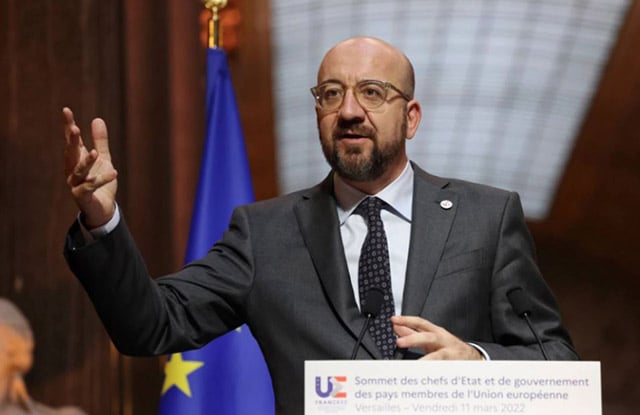 Charles Michel calls for the creation of a geopolitical European community