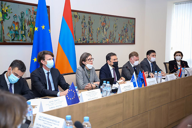 The Armenian side reaffirmed its readiness to continue close cooperation in the implementation of the Action Plan