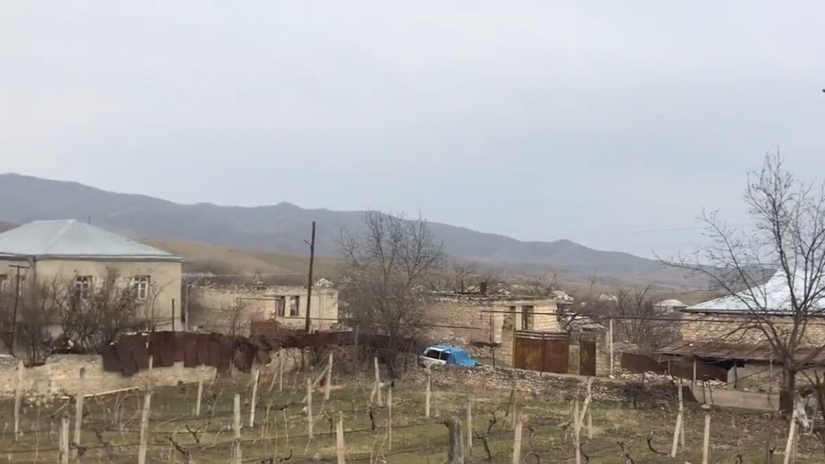 Azerbaijani forces use mortars as they violate ceasefire near Khramort, Artsakh