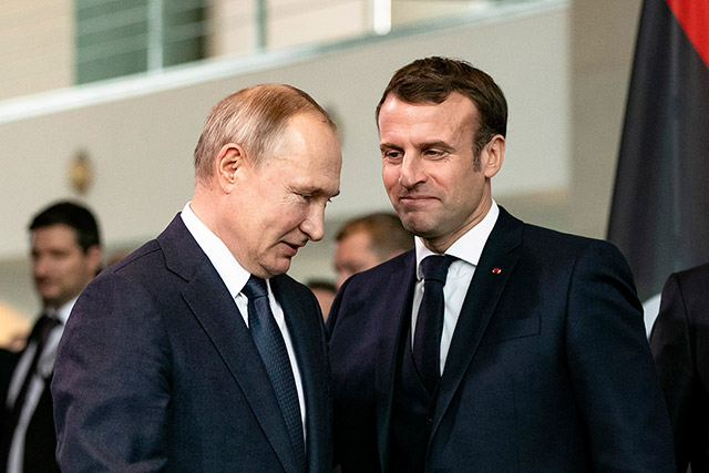 Russia must not be humiliated despite Putin’s ‘historic’ mistake, Macron says