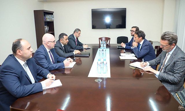The Deputy Minister and Special Representative discussed different items of cooperation between Armenia and NATO