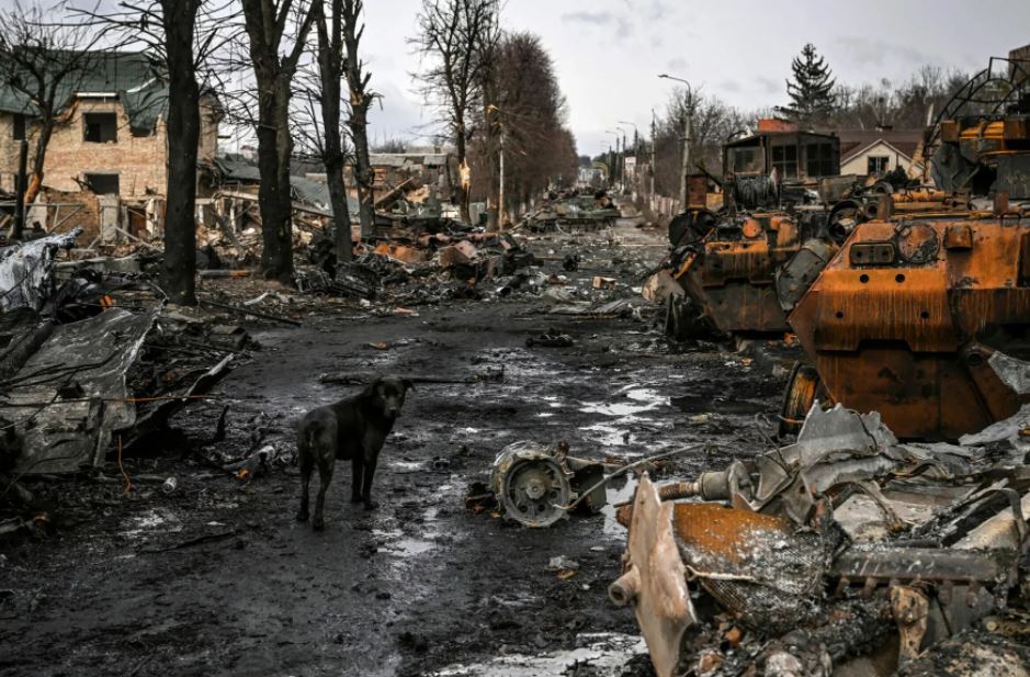 “Russian authorities are responsible for atrocities in Bucha and other Ukrainian towns”