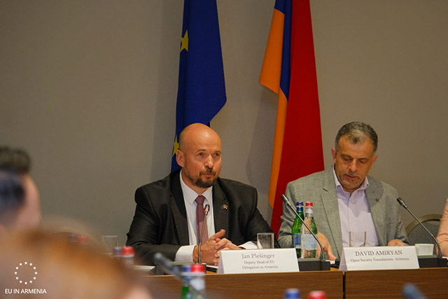 The EU and Armenia needed a strong, effective, reliable, sustainable and accountable Armenian civil society to monitor and implement part of CEPA