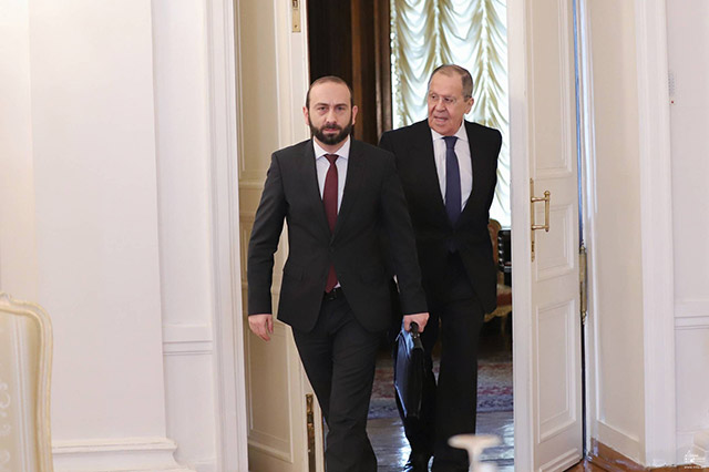 Ararat Mirzoyan and Sergey Lavrov touched upon issues of security and stability in the South Caucasus and the Nagorno-Karabakh conflict