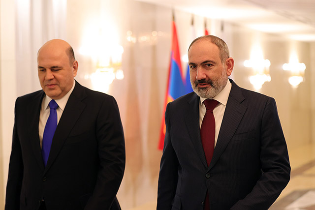 Nikol Pashinyan, Mikhail Mishustin discuss a wide range of issues related to Armenian-Russian economic cooperation
