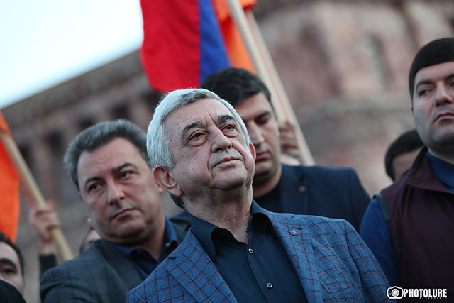 At this difficult for our people time, I say again – I will never leave the trenches which guard the Armenian statehood-Serzh Sargsyan