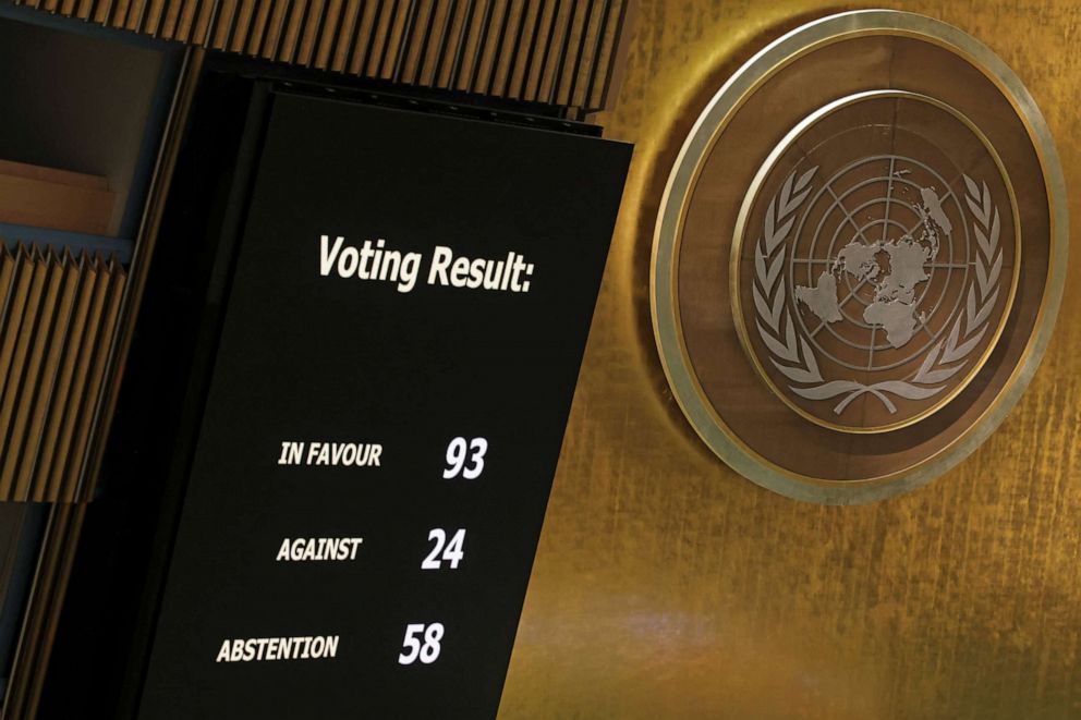 EU welcomes UN vote to suspend Russia from Human Rights Council