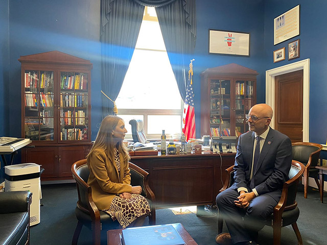 Lilit Makunts met with member of House Foreign Relations Committee, Congressman Ted Deutch