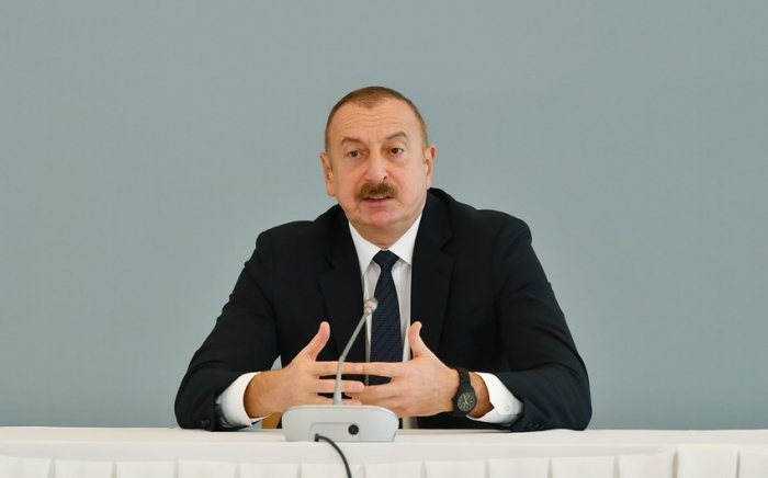 Aliyev Accuses Armenians of Barbarism While Talking about Making Peace