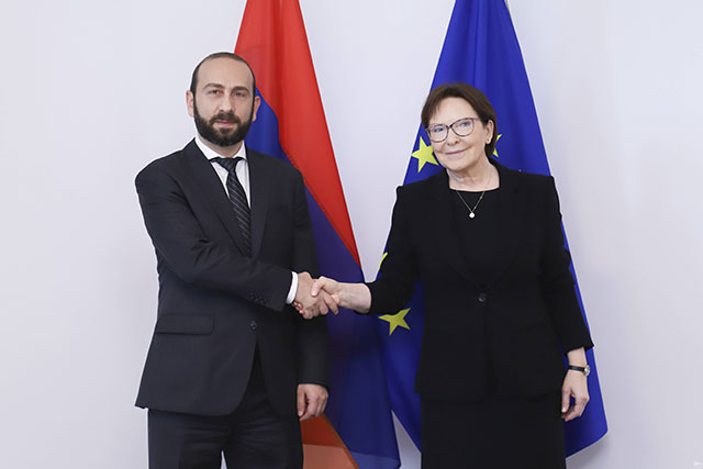 Mirzoyan presented Armenia’s position on the steps towards establishing regional peace and stability