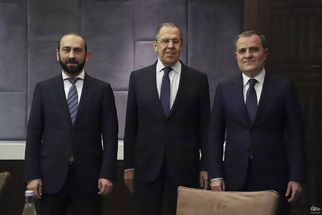 Foreign Ministers of Armenia, Russia and Azerbaijan exchanged views on the agreement on normalization of relations between Armenia and Azerbaijan