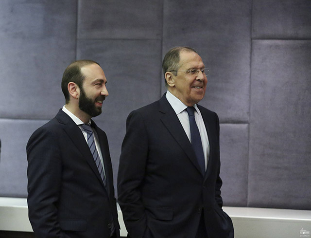 Armenian, Russian FMs discuss unblocking of regional communications