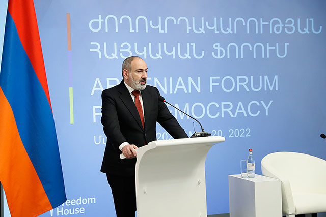 Today, the citizen is the key guarantor of democracy in the Republic of Armenia. Prime Minister Pashinyan
