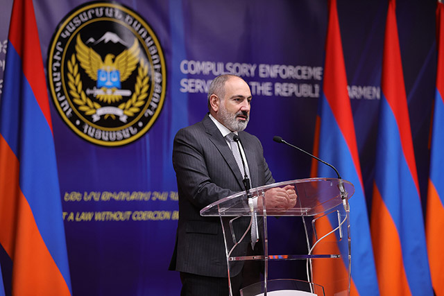 Pashinyan expresses confidence that as a result of the work done, the reputation of the Compulsory Enforcement Service will continue to rise