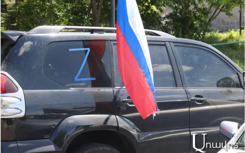 Republican went to Yerablur with Russia’s flag and ‘Z’ sign: ‘So this nation would understand that we need to be in very good relations with Russia’