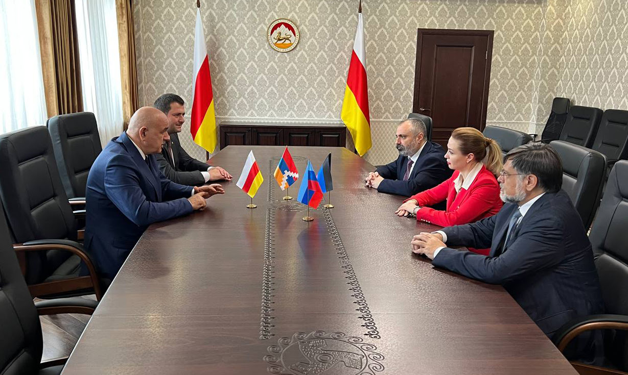 David Babayan Met with his Counterparts from the Republic of South Ossetia, the Donetsk and Luhansk People’s Republics