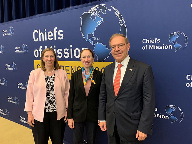 Ambassadors Tracy, Degnan, and Litzenberger exchanged ideas and coordinated policies and programs in Armenia, Georgia, and Azerbaijan