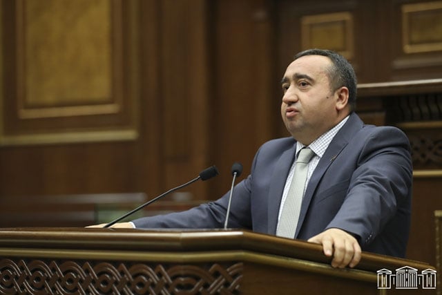 RA NA President’s Statement on Resignation Letter of NA Deputy Artur Davtyan