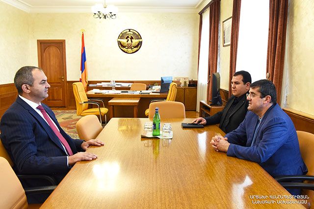 Meeting with Prosecutor General of the Republic of Armenia Arthur Davtyan