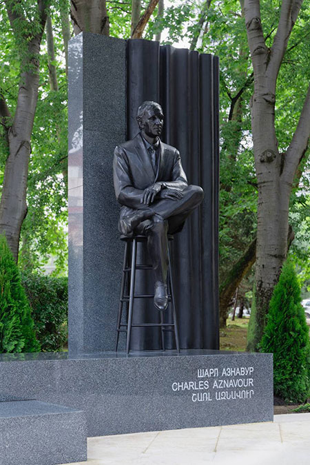 Charles Aznavour’s Monument Opening Ceremony in Varna