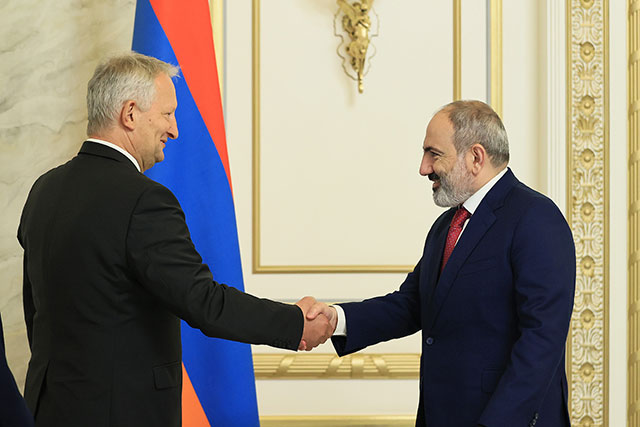 PM Pashinyan, the German Ambassador discuss the agenda of the Armenian-German partnership