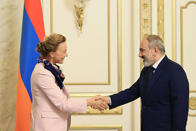Armenia is committed to continuing the democratic path. Pashinyan receives Secretary General of the Council of Europe