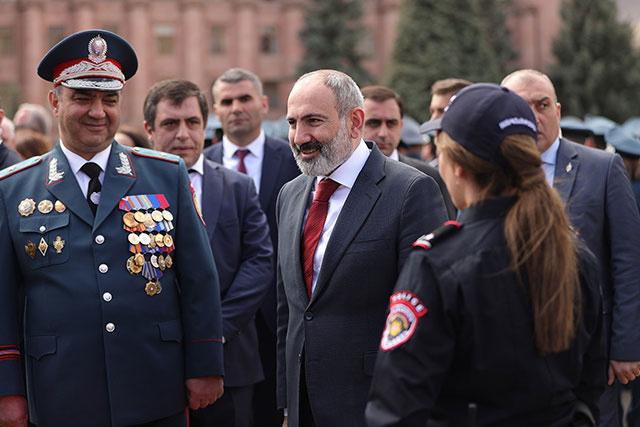 ‘The Police Troops of the Republic of Armenia have always been by the side of the Armed Forces’: Prime Minister