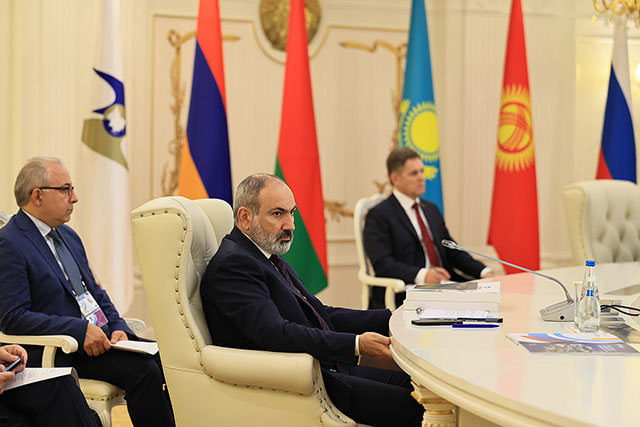The narrow-format session of the Eurasian Intergovernmental Council held in Minsk