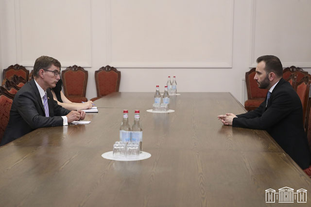 Hayk Konjoryan Meets with Ambassador Extraordinary and Plenipotentiary of the Kingdom of the Netherlands