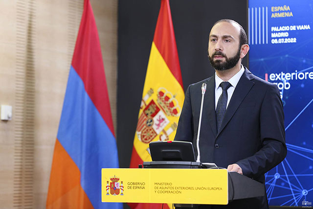 We referred to the prospects for the development of cooperation between Armenia and Spain in the fields of trade and economy-Mirzoyan