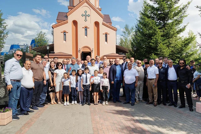 Delegation Led by Hakob Arshakyan Visits Armenian Apostolic Church in Krasnoyarsk