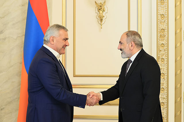 Prime Minister Pashinyan discussed with Samvel Karapetyan the course of investment projects of “Tashir” Group of Companies