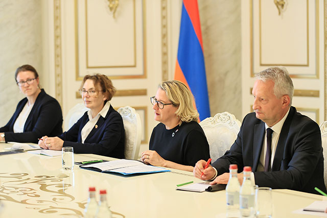 Svenja Schulze expressed the readiness of the German government to continue and develop the mutually beneficial partnership and joint projects with Armenia