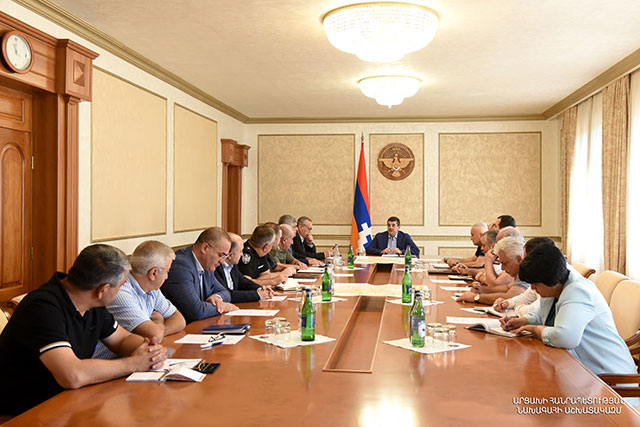 A decision was made in the Sitting of the Artsakh Republic Security Council to carry out the communication with Armenia along a new route since 8 PM, August 30