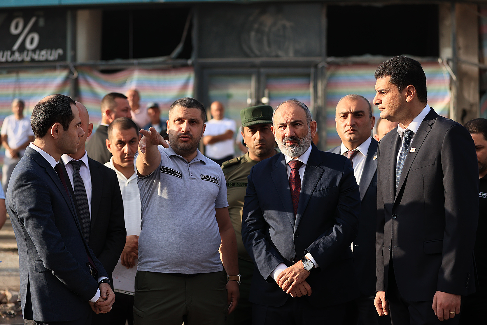 PM Pashinyan visits the area of “Surmalu” trade center