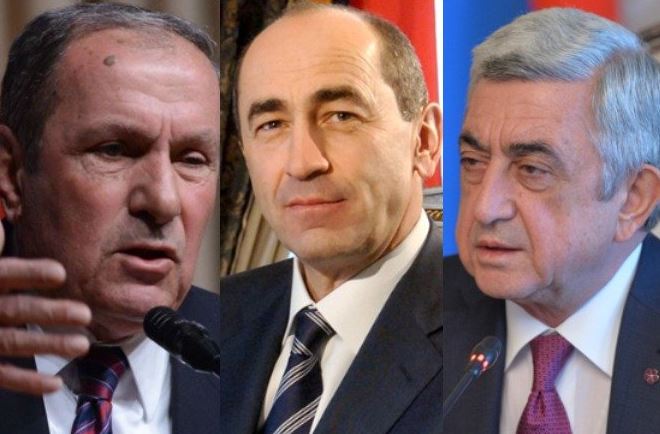 They demand the unity and leadership of the three presidents of Armenia and the Catholicos
