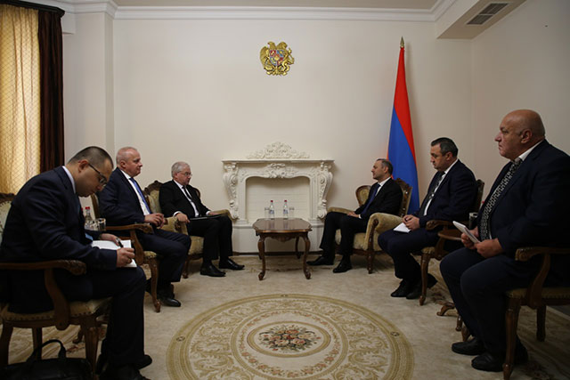 The Secretary of the SC presented to Igor Khovaev the situation resulting from the aggression unleashed by the Azerbaijani armed forces against the sovereign territory of Armenia at midnight on September 13