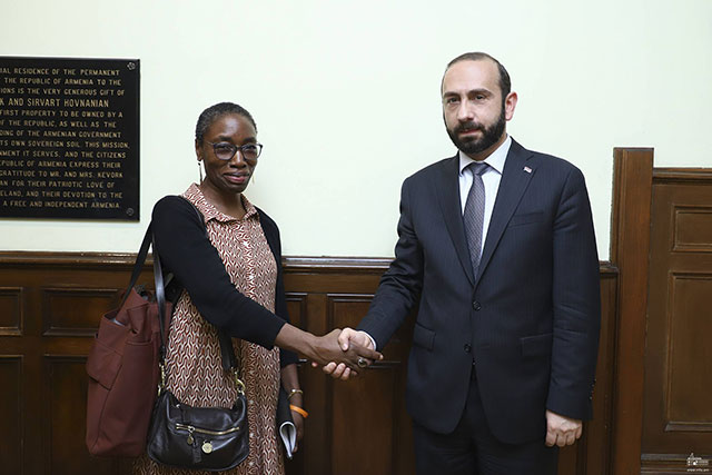Ararat Mirzoyan had a meeting with the President of the International Crisis Group