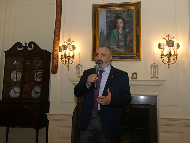 Artsakh Foreign Minister Invokes President Wilson’s Legacy in Washington, DC Remarks