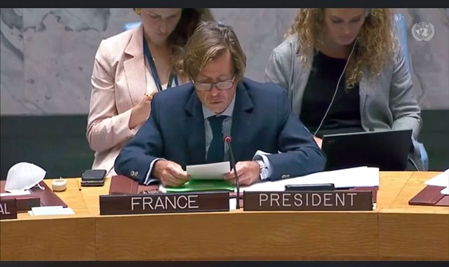 “The territorial integrity of Armenia must be preserved”: French representative at the UN Security Council session
