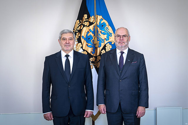 Ambassador Igityan presented his credentials to the President of the Republic of Estonia