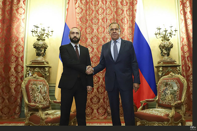 Mirzoyan emphasized the efforts of the Russian side, including within the OSCE Minsk Group Co-Chairmanship, aimed at the lasting and comprehensive settlement of the Nagorno-Karabakh conflict