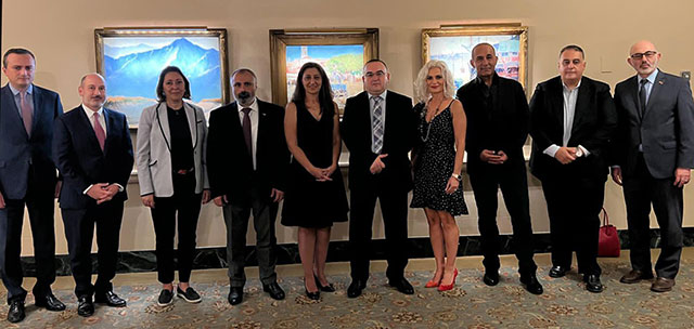 David Babayan Met with Representatives of the U.S. Armenian Bar Association
