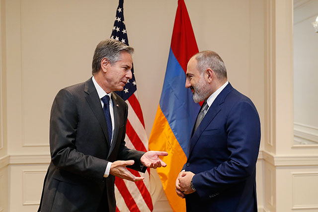 Pashinyan and Blinken exchanged thoughts on the discussions to be held in Washington in the nearest days