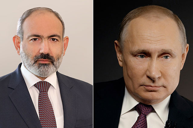 Nikol Pashinyan had a telephone conversation with Vladimir Putin