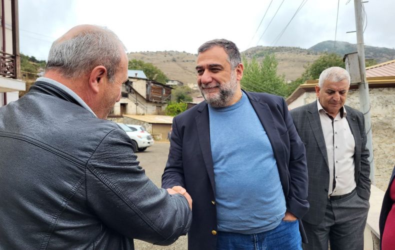 Ruben Vardanyan visited the communities of Berdadzor sub-district